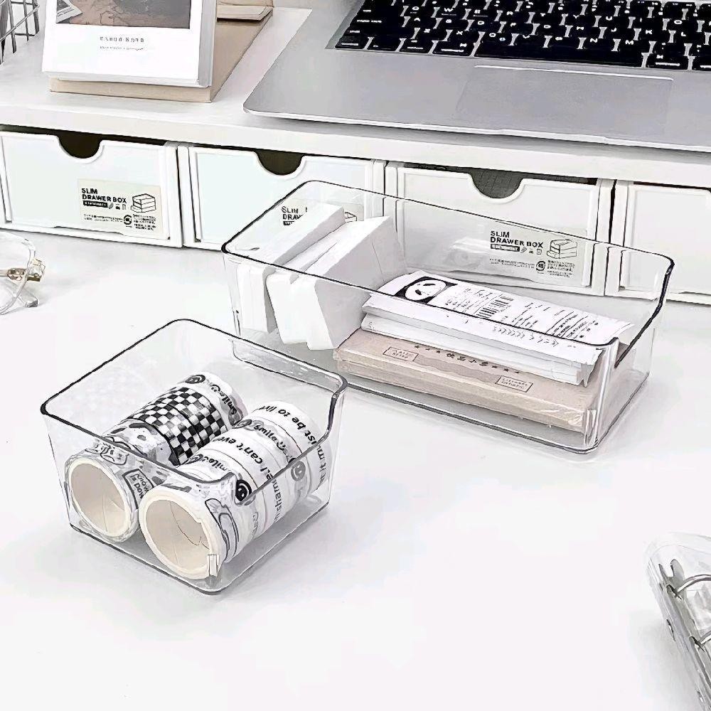 ฟรีSticker🎊 กล่องเก็บของ สไตล์มินิมอล กล่องโพสอิท ถาดใส่ของ กล่องใส่กระดาษโน๊ต - รูปที่ 6