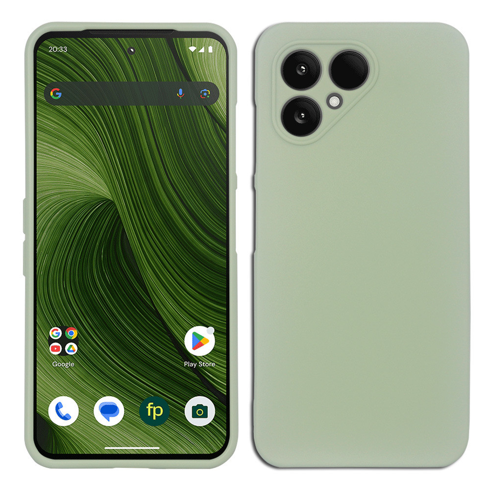 สําหรับ Fairphone 6 TPU ซิลิคอนเคสโทรศัพท์ Matte Frosted กันกระแทกนุ่มปกหลังสําหรับ fairphone6 ป้องก