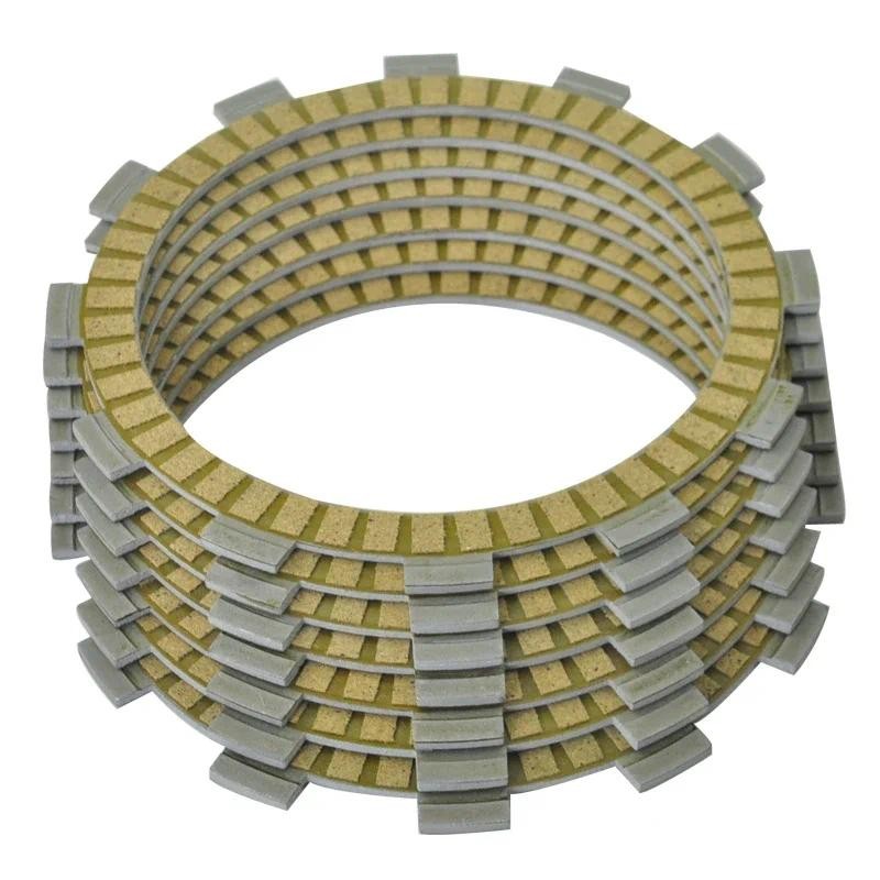 7PCS รถจักรยานยนต์แรงเสียดทานแผ่นคลัทช์สําหรับ Suzuki RGV250 Gamma 1991 GS450 Fairing 80-88 GS500 89