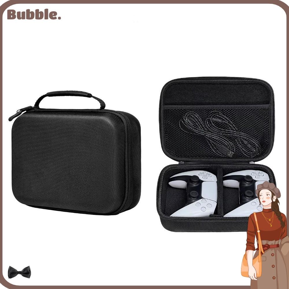 BUBBLE กระเป๋าเก็บ EVA, Dual Controller กันกระแทกเกมคอนโทรลเลอร์กระเป๋า, Universal กันน้ํา Hard Gamepad สําหรับ PS5/PS4/PS3/Xbox Series