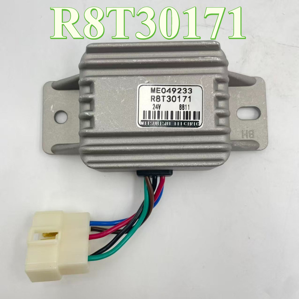 R8T30171 ปลั๊กรีเลย์ตัวควบคุม ME049233 W/อะไหล่ทดแทนสําหรับรถขุด 320C 320B 312B E320C ความปลอดภัย