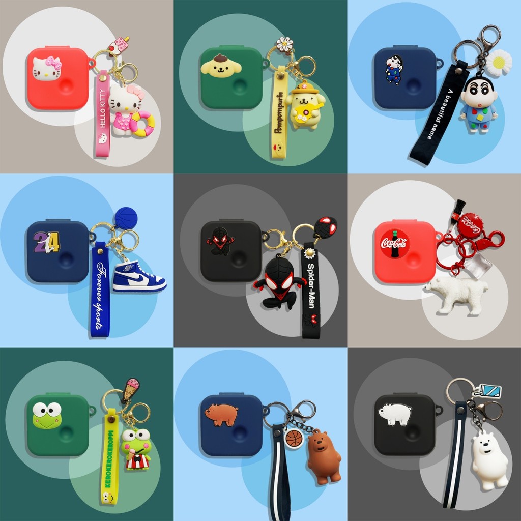Case for Nothing Ear (3) 2025 Case Cute Keychain Pendant Silicone Soft Case Suitable for Nothing Ear