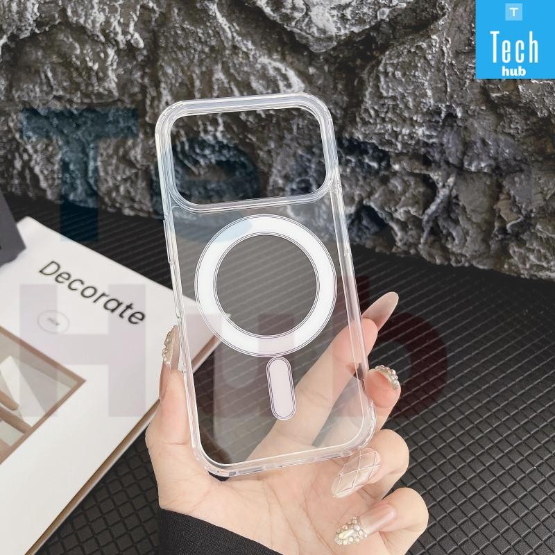 เคสใสกันกระแทก แม่เหล็ก สำหรับlPhone 17 17Pro 17Air 17Promax 16E 16 15 14 13 12 11 Pro max X Xr Xs M