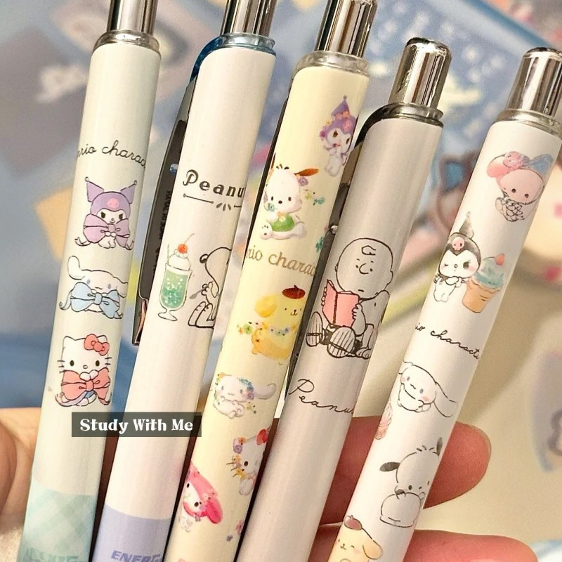 New Paton Limited Quick-Drying ปากกาเจลสีดํา Star Kirby Kuromi 0.5