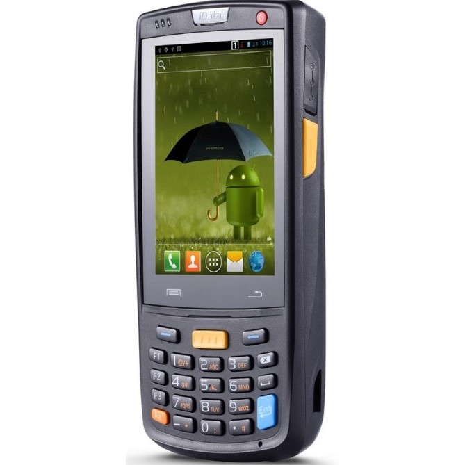 IData 95w หน้าจอแสดงผลหน้าจอสัมผัสเครื่องสแกนกล้อง LCD แบตเตอรี่ 268