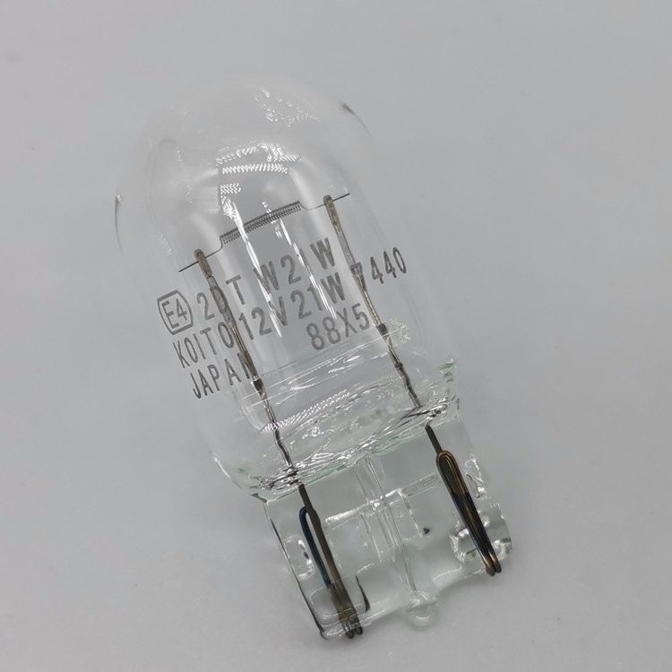 小ganE4 2DT W21W KOITO 12V 21W 7440 JAPAN T20 90981-13043灯泡