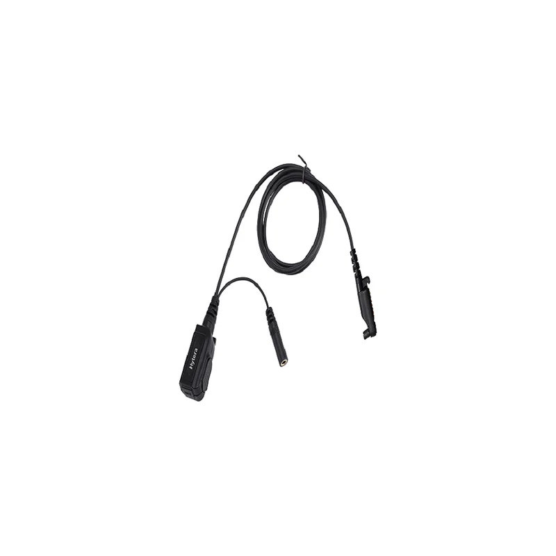 Hytera-Original PTT และ MIC Earpiece Cable, PT580H PLUS, PD780G, IP54 กันน้ํา, PTT & MIC, Handset Co