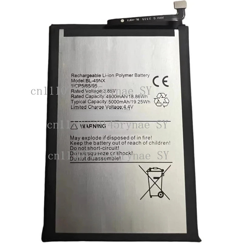 สําหรับ transsion infinix แบตเตอรี่ bl-49nx/49jx/49fx/58ct แบตเตอรี่โทรศัพท์มือถือ