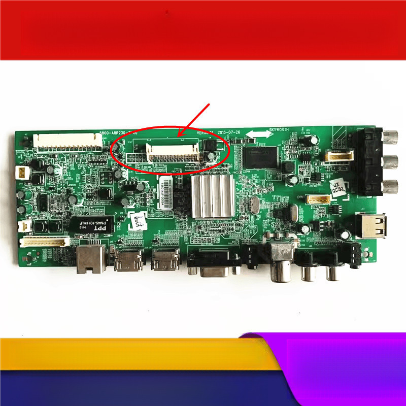 Skyworth 32E322W 47 32E5ERS เมนบอร์ด 5800-A8R230-3P40 SK32M32D M F J Q