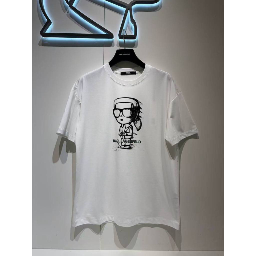KARL เสื้อยืดแขนสั้นผู้ชาย จาก Galeries Lafayette