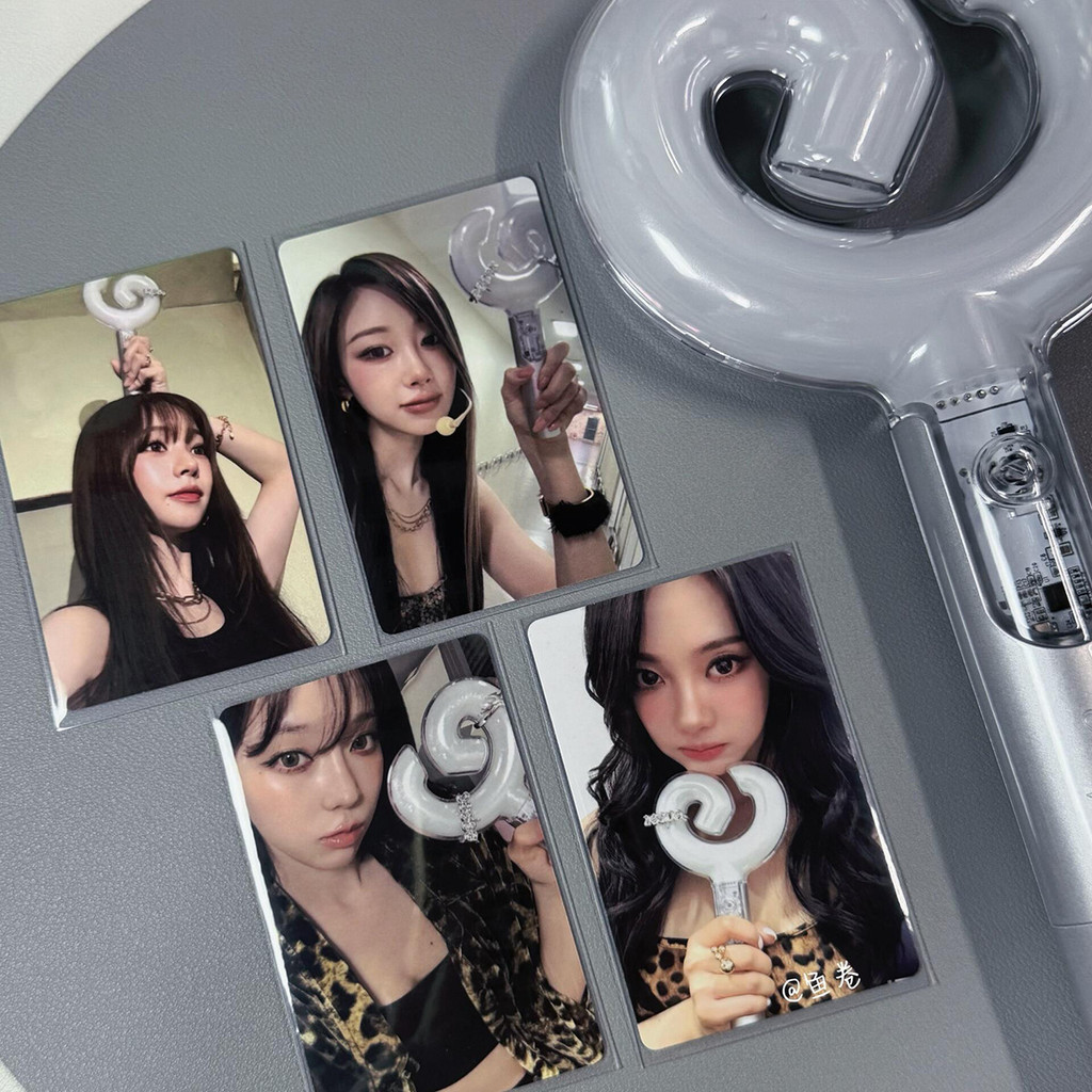 Aespa Tour Photocard ทัวร์โลก 3 SYNK Cheer Light Photocard Lightstick Light Card