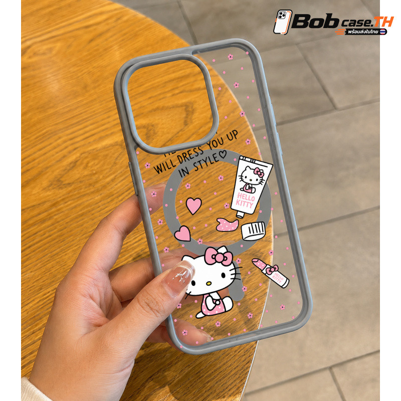 HELLO KTเคสแม่เหล็กกันกระแทก iPhone17/16/15/14/13/12/11 Pro Max Plus Samsung A06/A16/A15 5G/S24 Ultr
