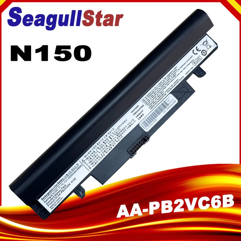 AA-PB2VC6B แบตเตอรี่แล็ปท็อปสําหรับ SAMSUNG N143 N143P N145 N145P N148 N148P N150 N150P N250 N250P N