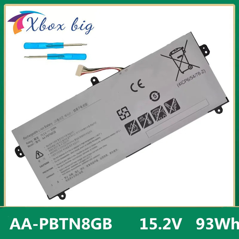 15.2V 93Wh 6180mAh AA-PBTN8GB 1588-3366 แบตเตอรี่แล็ปท็อปสําหรับ SAMSUNG 1588-3366