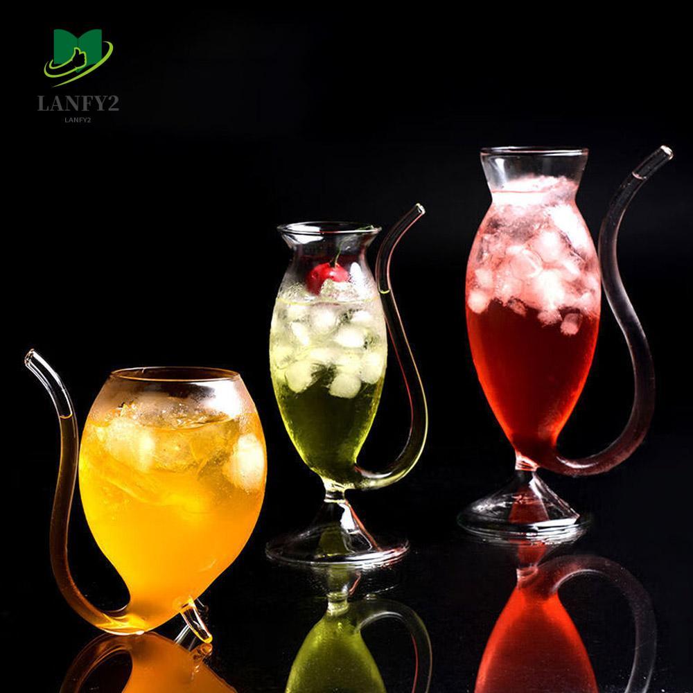 ALANFY Creative Goblet, น้ําผลไม้แก้วใส, โมเลกุล Gastronomy ถ้วยเครื่องดื่มแว่นตาตลกบ้าน