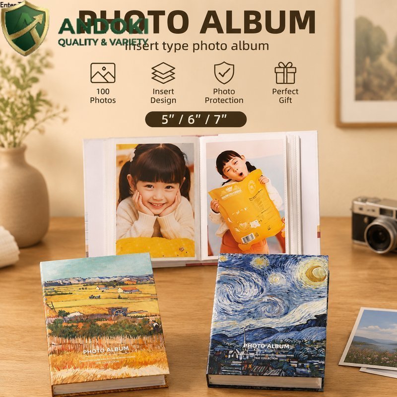 อัลบั้มรูปภาพ ใส่ได้100ใบ อลบั้มใส่รูป 5นิ้ว 6นิ้ว 7นิ้ว อัลบั้มการ์ด