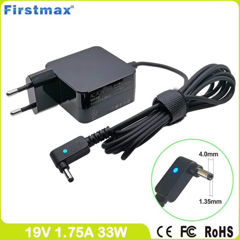 33W แบบพกพา 19V 1.75A สําหรับ Asus Charger X407MA A409MA R413MA R413SA R420MA R420SA X435MA X435SA A