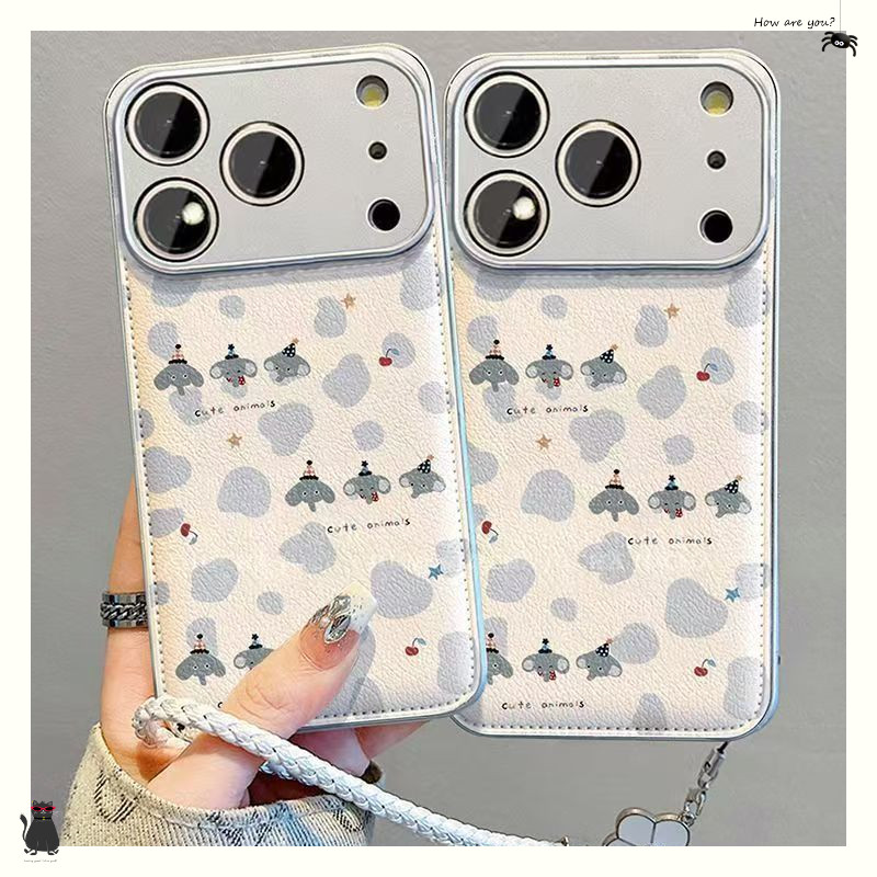 OPPO Reno14/15 Pro เคสโทรศัพท์ Reno13Pro/15C โลหะสี Air Cushion Reno12Pro/A6 Pro/A58 แถวช้าง K13Turb