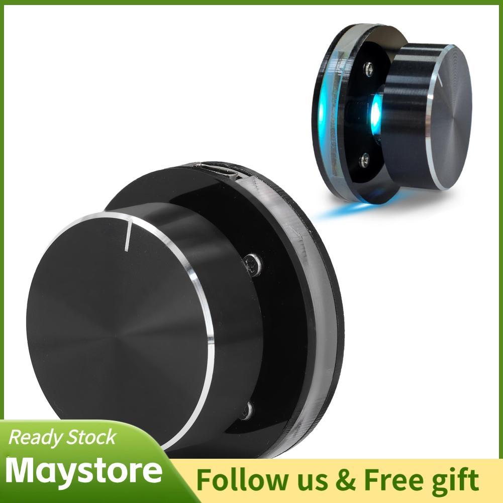Maystoree POENVFPO ปุ่มควบคุมระดับเสียง USB พร้อมไฟ RGB สำหรับระบบ Android PC มัลติมีเดีย Type C ตัวควบคุมการปรับสื่อภายนอก