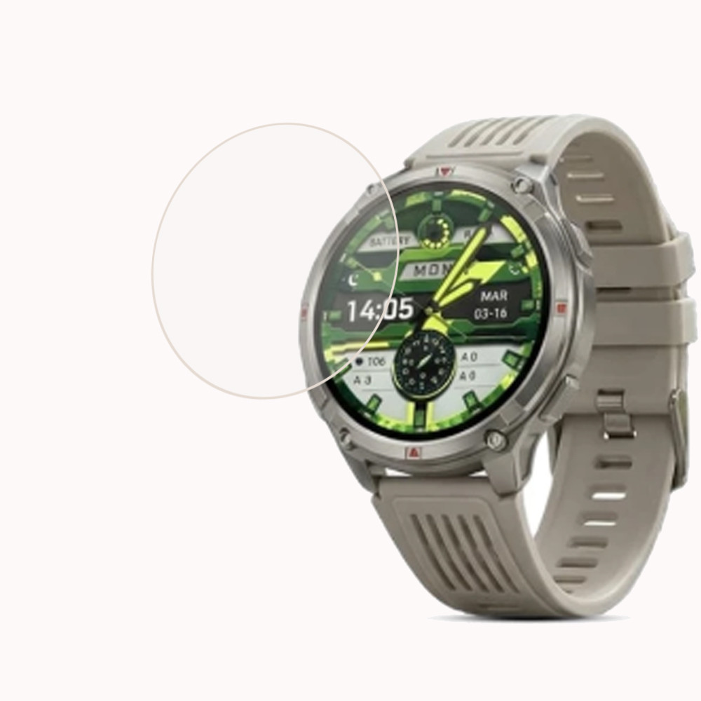 Axon Mega Active Hard Glass Smartwatch ฟิล์มป้องกันสําหรับ Axon Mega Active สมาร์ทวอท์ชกระจกนิรภัยป้