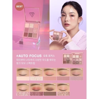 3CE Multi Eye Color Palette พาเลทอายแชโดว์ 9 สี สไตล์เกาหลี แต่งตาได้หลายลุค สีสวยครบในตลับเดียว ของแท้✅