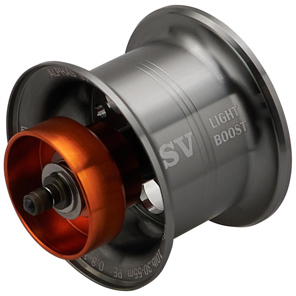 HEIGHTEN 32mm Dual-Action Shallow Spool for DAIWA ALPHAS SV TW Bait Reel - Available in Gunmetal, Pu