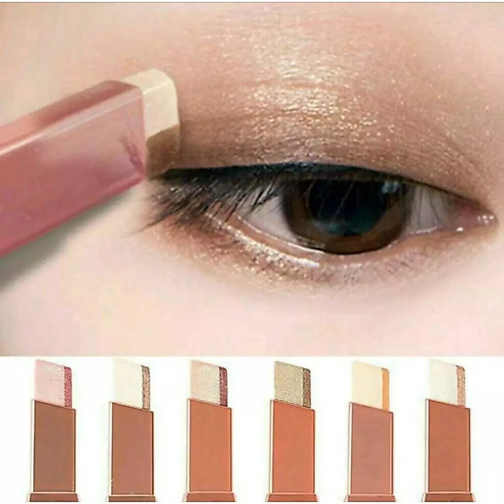 C.72 อายแชโดว์ Lameila แต่งตาทูโทน2 สีในแท่งเดียวEye Shadow Stick C.72