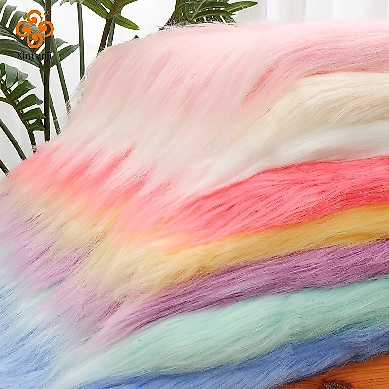9 ซม.Lenght ผ้า Plush Hand-made สัตว์ของเล่นผม Pure Plush ผ้า 38 สี DIY ตุ๊กตาผมพรมเครื่องประดับตกแต่ง 25 ซม.x45 ซม.TJ8641