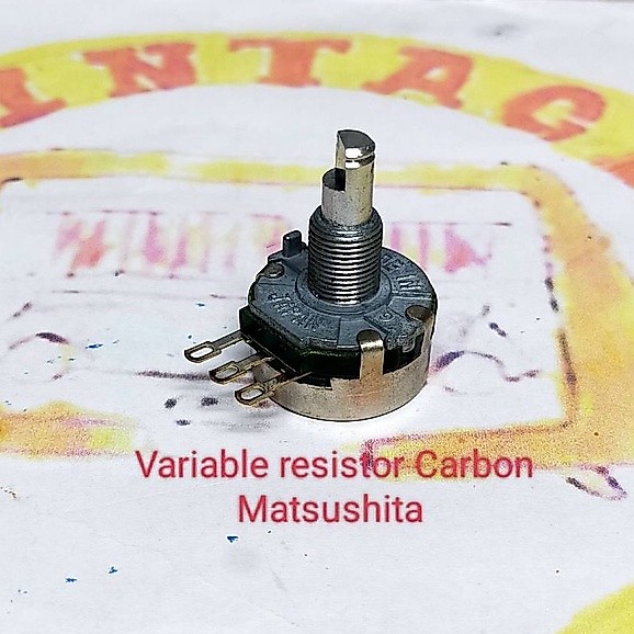 5K 10K Variable Resistor Carbon Matsushita Japan (ราคาต่อชิ้น)