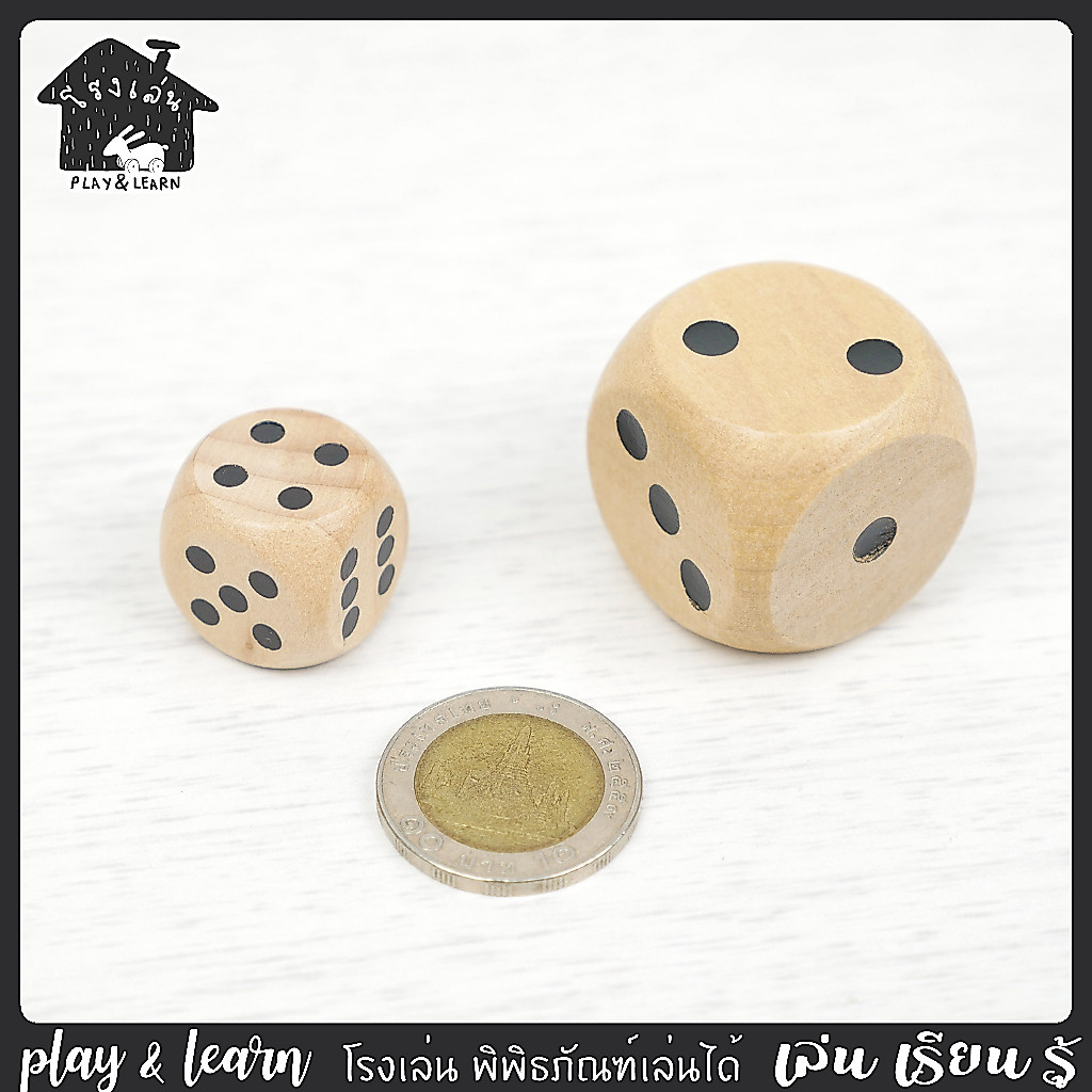 ลูกเต๋าไม้ ของเล่นไม้ โรงเล่น พิพิธภัณฑ์เล่นได้