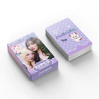 Thai JanJingJing Lomo Card Photocard โปสการ์ด 60 ชิ้นการ์ด + สติ๊กเกอร์ 32 ชิ้น