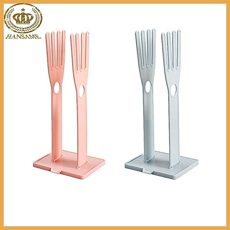 Portable Glove Drying Rack Removable Desktop Drainage Storage Rack