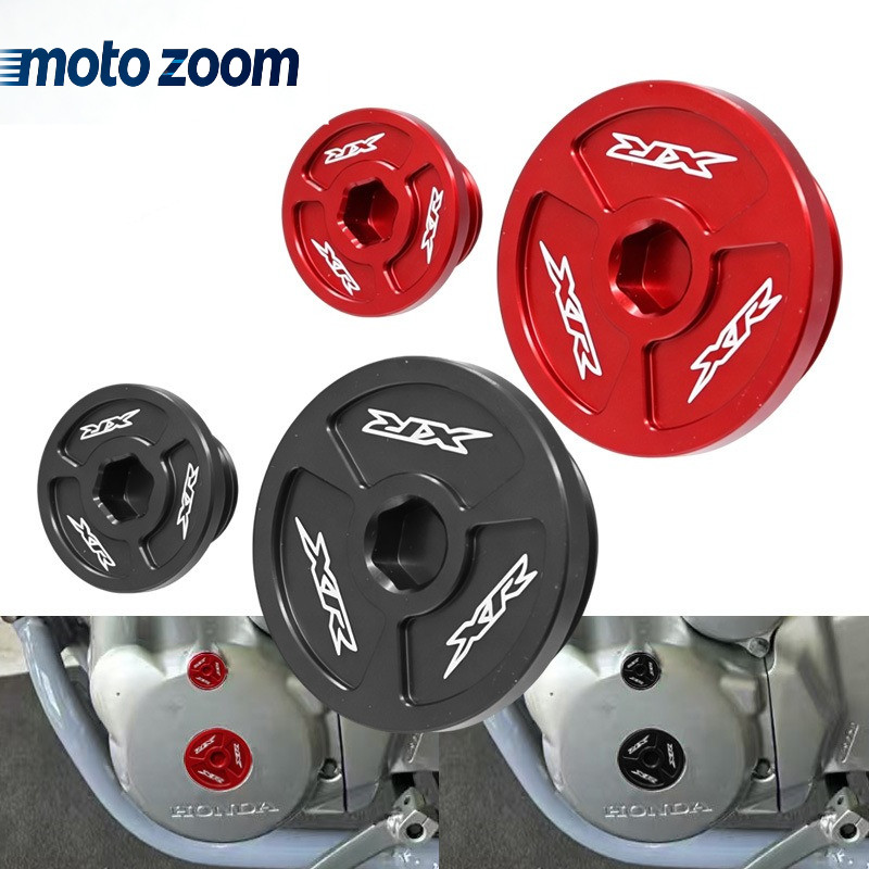 สําหรับHonda XR 250R XR250R XR250L XR400 XR600R XR650R CNCอลูมิเนียมรถจักรยานยนต์น้ํามันถ้วยฝาครอบเค