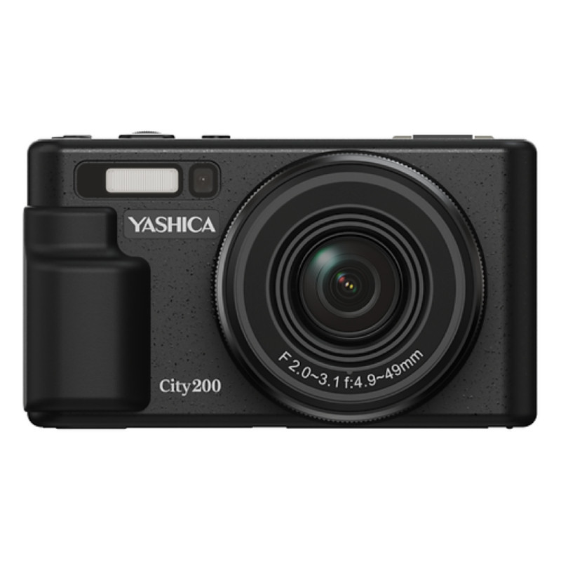 กล้อง YASHICA City 200 ดิจิตอลสไตล์เรโทร ฟีลกล้องฟิล์ม ถ่ายสนุก น้ำหนักเบา