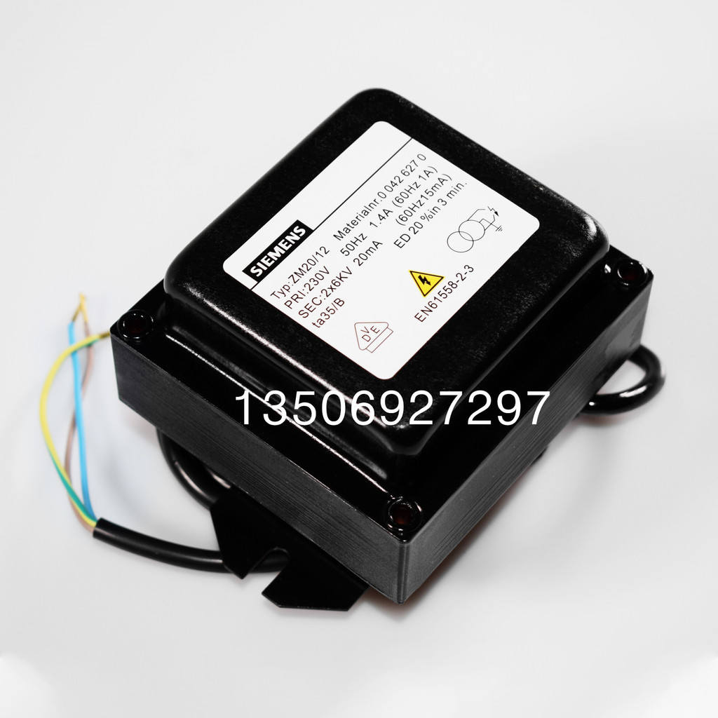 Siemens Transformer ZM20/12 High Pressure Pack ZM30/14 Series 2 * 7KV|ZM20/5|ZE23/8.5