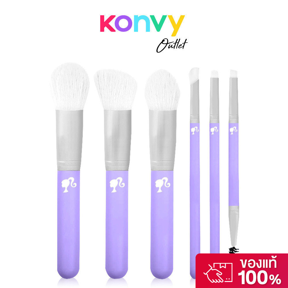 ARCHITA Barbie Brush Set 2 อาชิตา เซทแปรงแต่งหน้ารุ่นลิมิเต็ดลิขสิทธิ์แท้ Barbie.