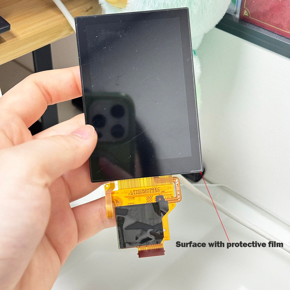 Touch หน้าจอ LCD พร้อม Backlight Repair สําหรับ Panasonic Lumix DC-S1 DC-S1R S1 S1R กล้อง Part