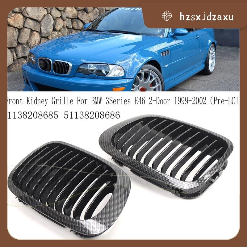 hzsxjdzaxuกระจังหน้าไตย่างแข่งกระจังหน้าสําหรับ E46 51138208685 ตะแกรงเปลี่ยน 51138208686