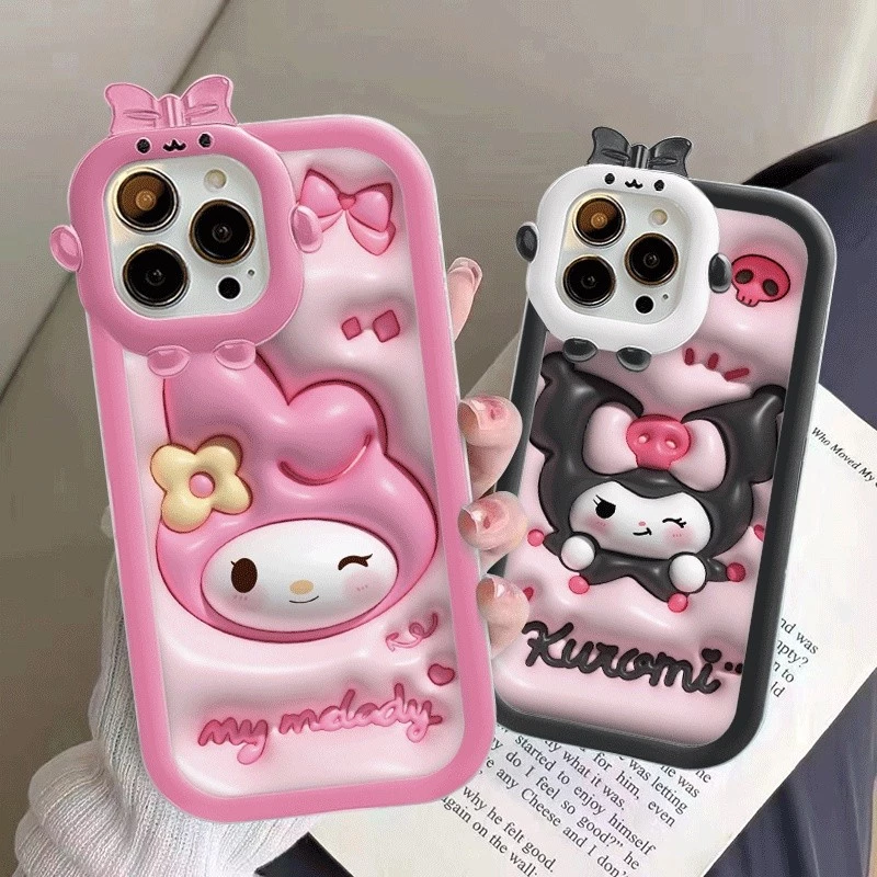 เคสลายการ์ตูน iPhone 16 15 Pro Max 11 Pro Max 14 Pro พสัส 13 Pro Max 15 Plus 12 Pro Max 14 XR XS Max ไอโฟน 7 8 Plus