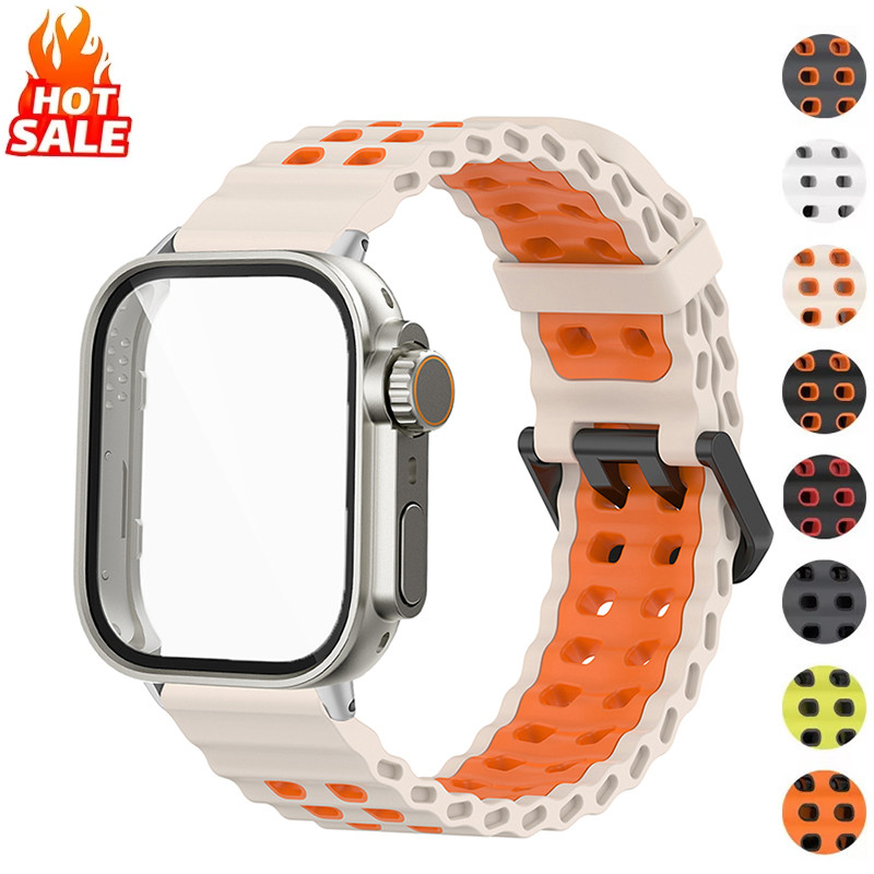 Strap + กรณีใช้งานร่วมกับ Huawei Watch Fit 4 Pro Fit 4 Fit 3 สายรัด Breathable กีฬา PC กรณีป้องกันหน้าจอสําหรับ Huawei Fit3 Fit4 Pro