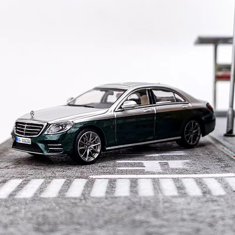 Master 1: 64 Benz Maybach S450 W222 จําลองรถรุ่นคอลเลกชัน