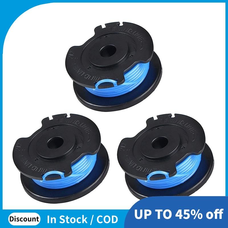 3Pack String Trimmer เปลี่ยน Spool Line 29252 29092 สําหรับ Greenworks 20V 24V 40V 80V Weed Eater ไร
