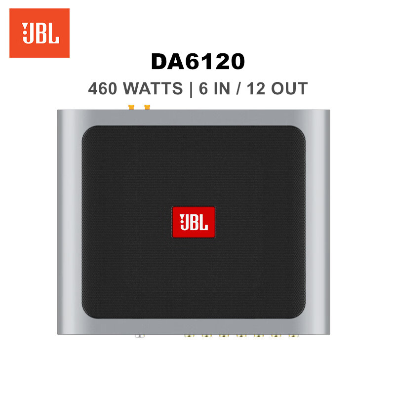 JBL DA6120 DSP รถเสียง AMPLIFIER 460 วัตต์ 6 IN / 12 OUT