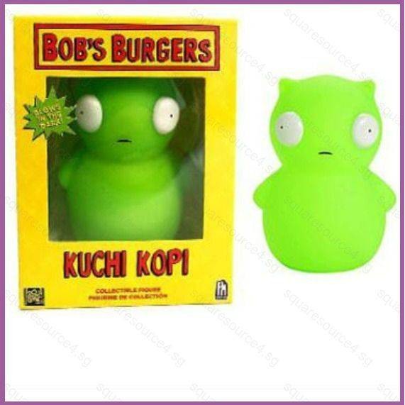 SQ4 Bobs Burgers Action Figure Glow-in-the-dark ตุ๊กตาของเล่นเด็กเครื่องประดับคอลเลกชันของขวัญ QS4