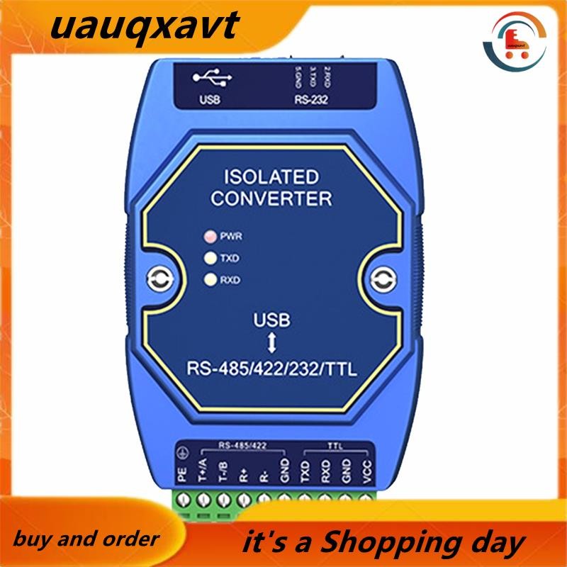 อุตสาหกรรม USB to RS485 RS422 RS232 TTL Converter CDSENET E810-U15C CH340 พร้อมแยกสัญญาณไฟ Type-C 3.