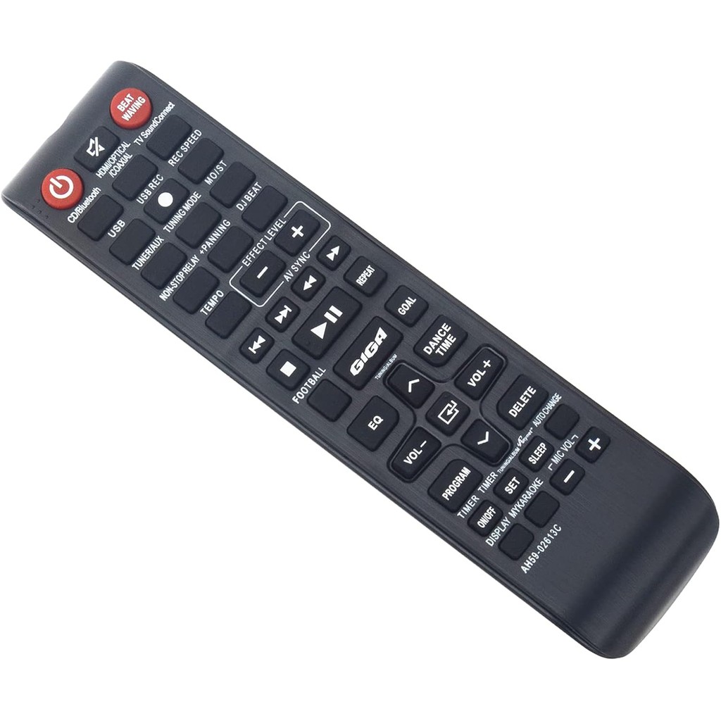 AH59-92613C เปลี่ยนรีโมท Commander fit สําหรับ Samsung Giga Sound System MX-HS8500 MX-HS9000 MX-HS70