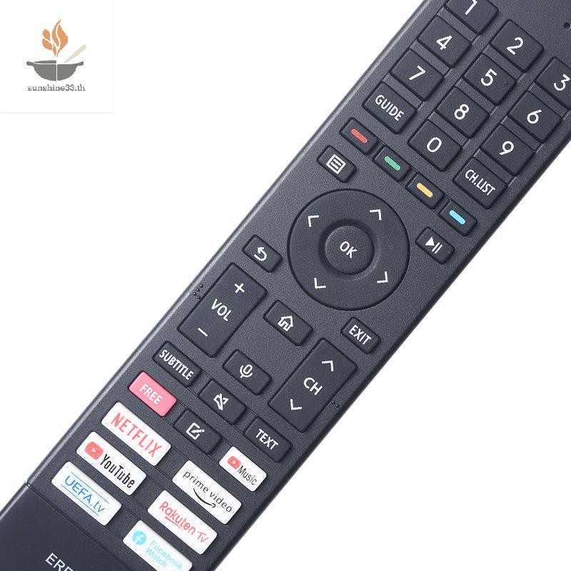 THSUN 1 ชิ้นสําหรับ Hisense QLED 4K UHD TV 43A6G 50A6G 55A6G 60A6G 65A6G 70A6G 75A6G ไม่มีเสียงรีโมท