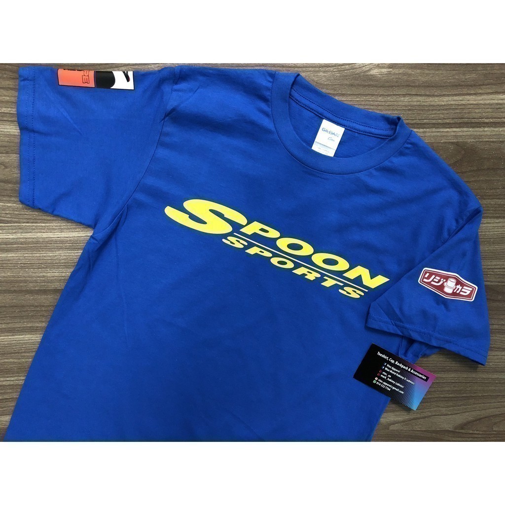 Fashion Spoon 2025 Sports Honda Civic Dolphin EG6 (เสื้อยืด Royal Blue)