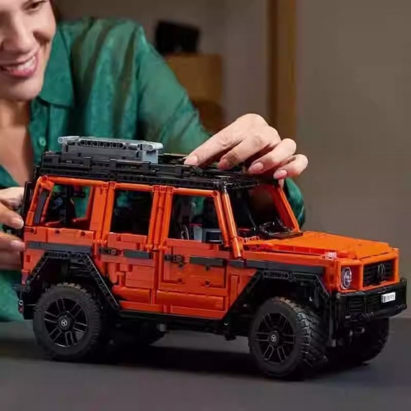 เข้ากันได้กับ Lego 42177 Mercedes-Benz Big G500 Mechanical Vehicle ประกอบบล็อกตัวต่อรถออฟโรด