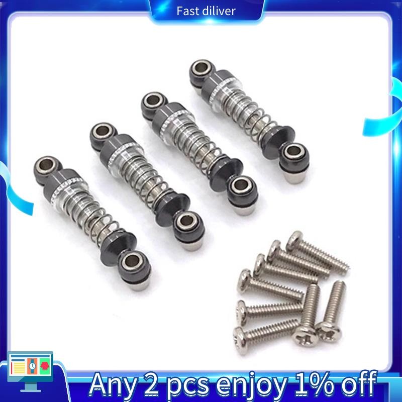 Damper โลหะ 4 ชิ้นสําหรับ  284131 K969 K979 K989 K999 P929 P939 1/28 RC รถอะไหล่อัพเกรด